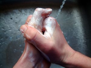 igiene delle mani COVID